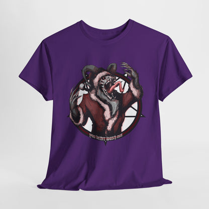 You Better Watch Out Unisex Heavy Cotton Tee