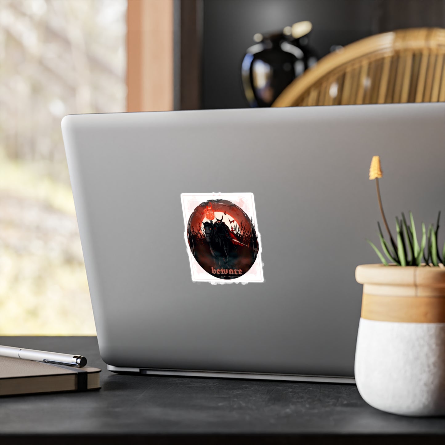 Headless Horseman Kiss-Cut Vinyl Decal