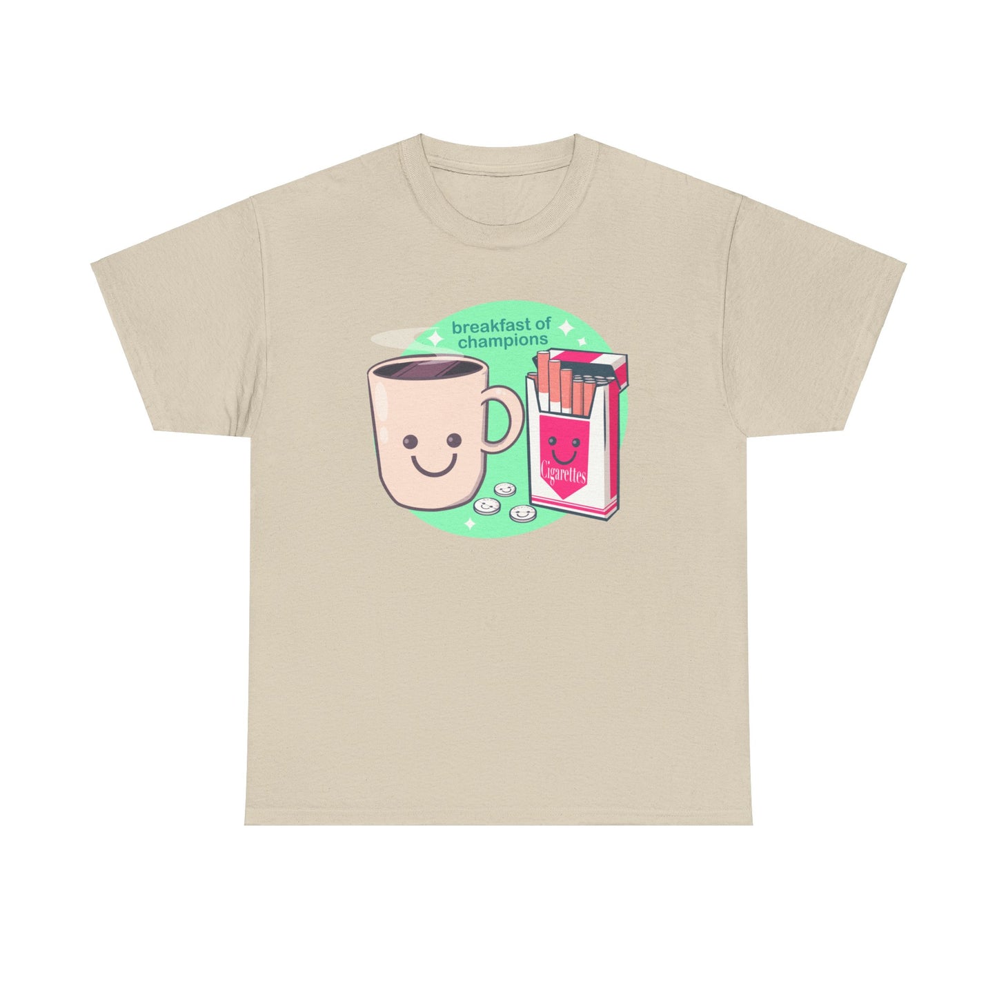 Breakfast of Champions Unisex Heavy Cotton Tee