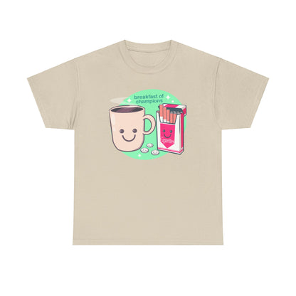 Breakfast of Champions Unisex Heavy Cotton Tee