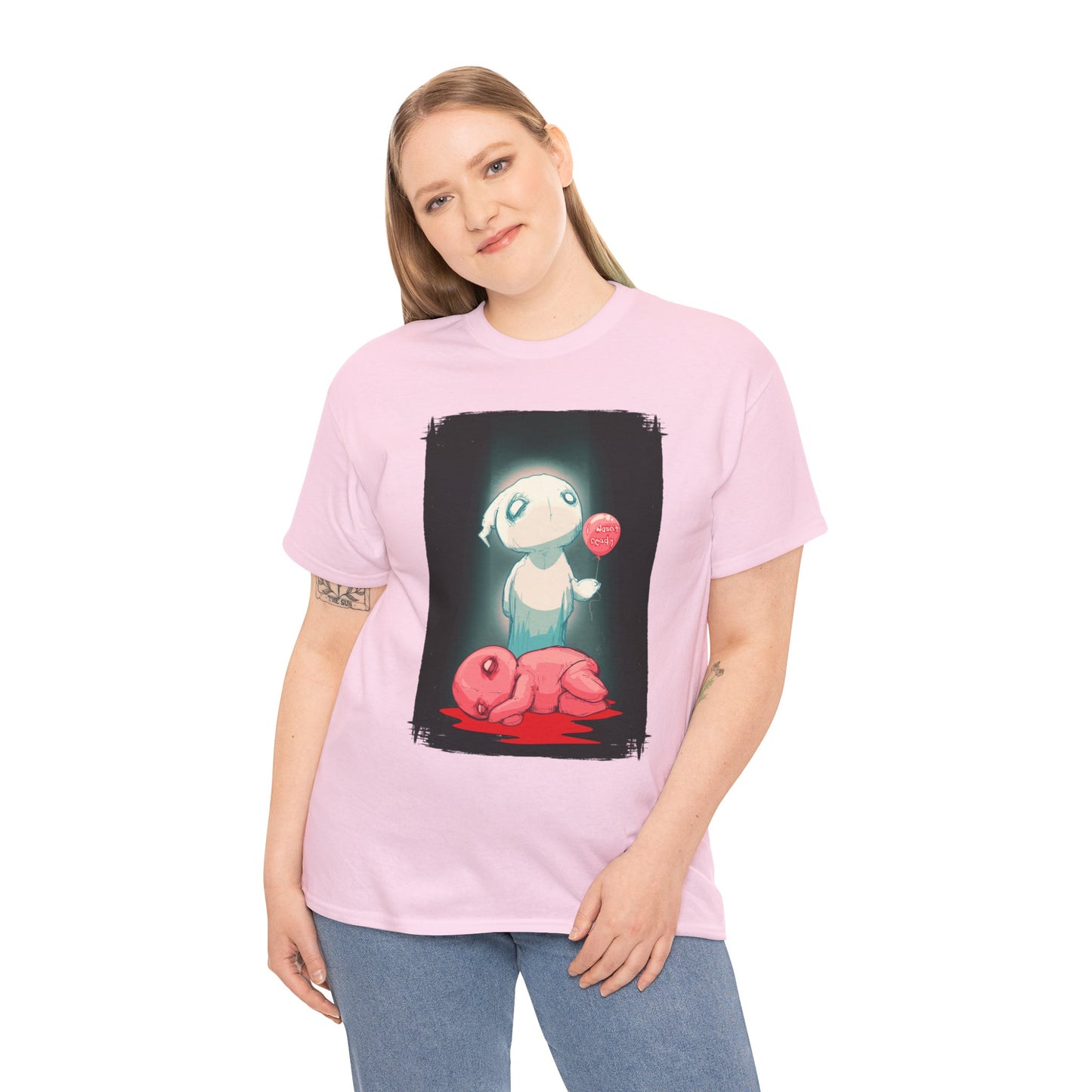 I Wasn't Ready Unisex Heavy Cotton Tee