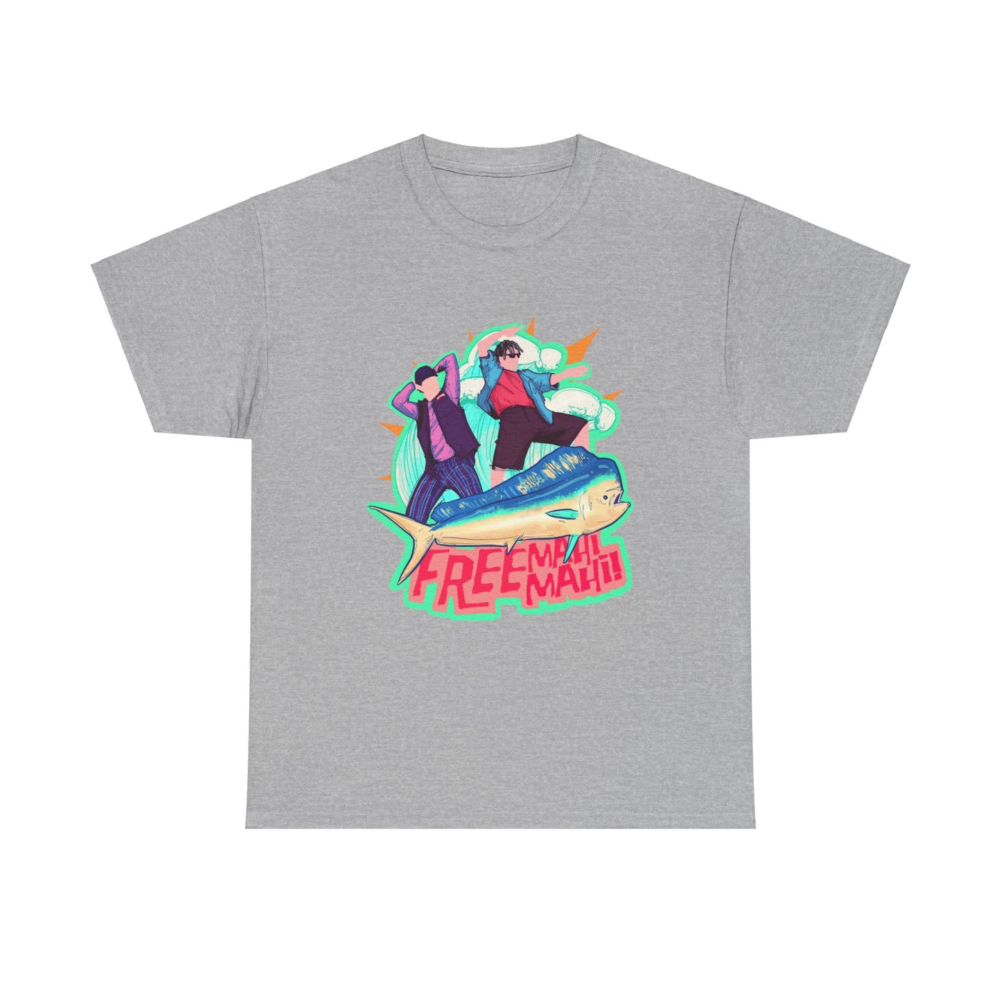 Free Mahi Mahi Unisex Heavy Cotton Tee