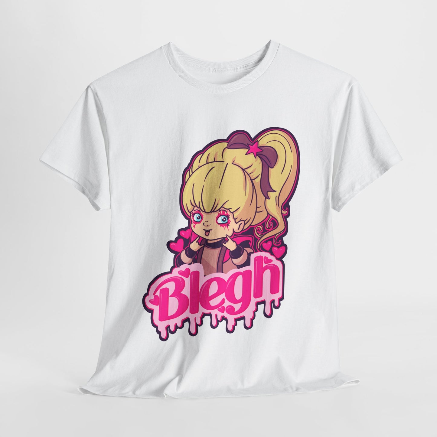 Rainbow Blegh Unisex Heavy Cotton Tee