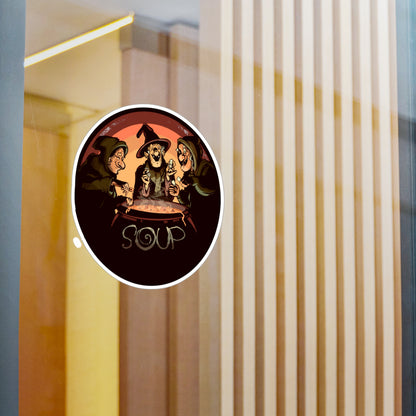 Soup Witches Kiss-Cut Vinyl Decal