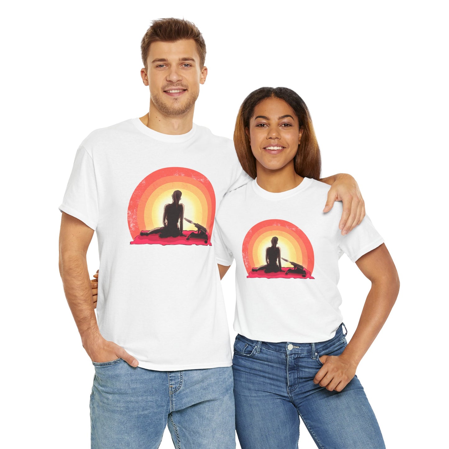 Sunset Unisex Heavy Cotton Tee