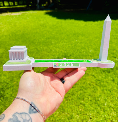 2026 Commemorative Reflecting Pool Statue 3D Print