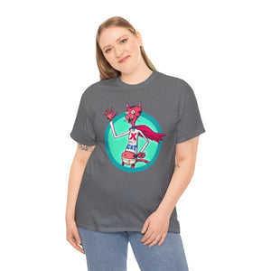 X-Ray Cat Unisex Heavy Cotton Tee