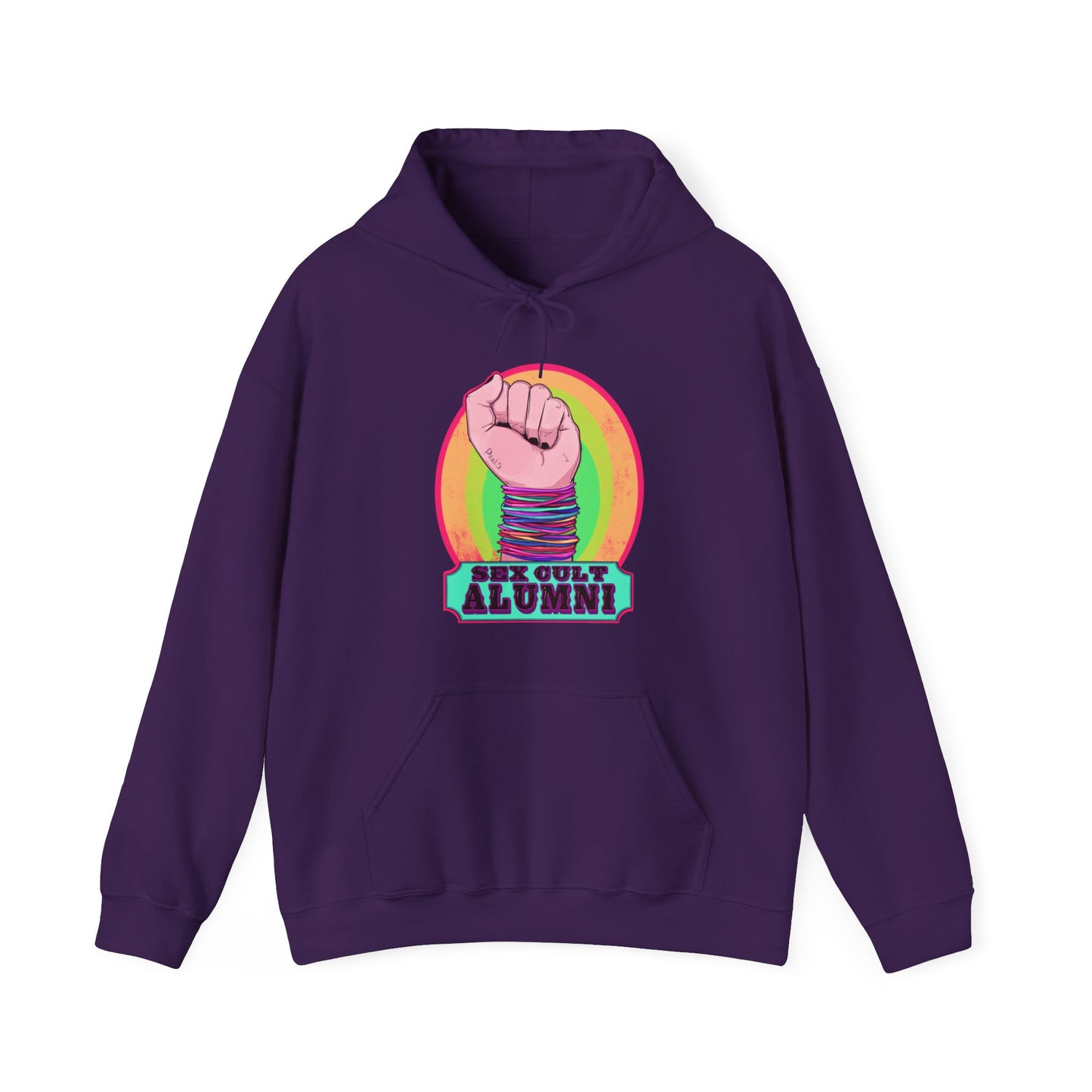 Jelly Bracelets Unisex Heavy Blend Hooded Sweatshirt