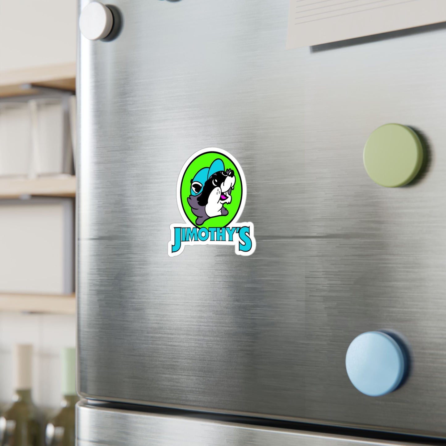 Jimothy's Trash Station Kiss-Cut Vinyl Decal
