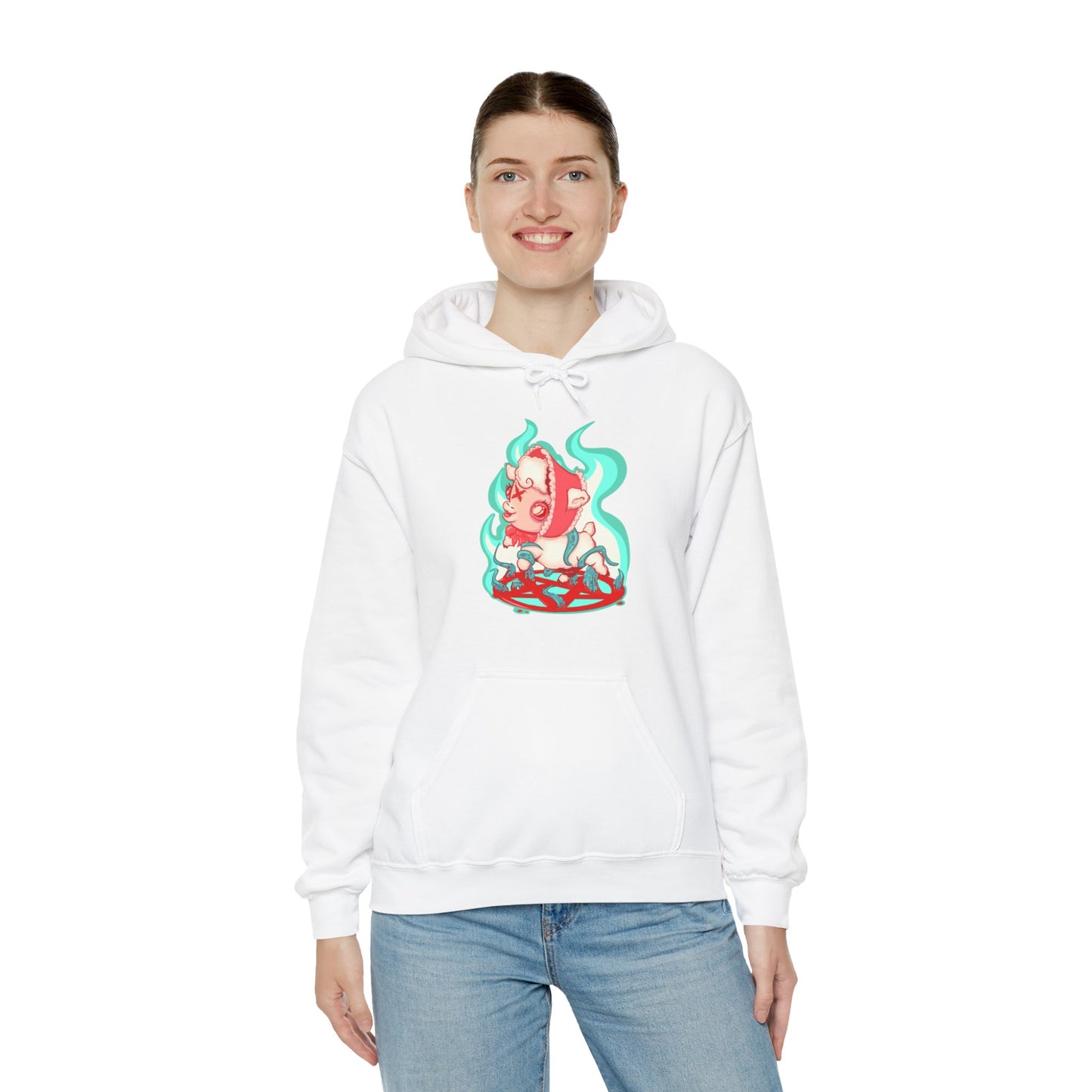 Sacrificial Lamb Unisex Heavy Blend Hooded Sweatshirt