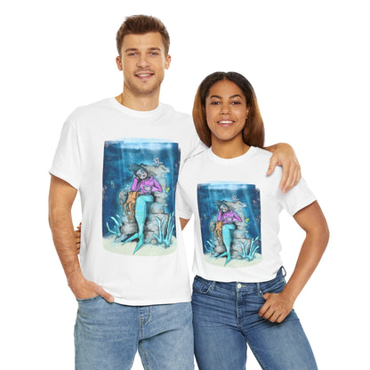 Mermaid Life Unisex Heavy Cotton Tee