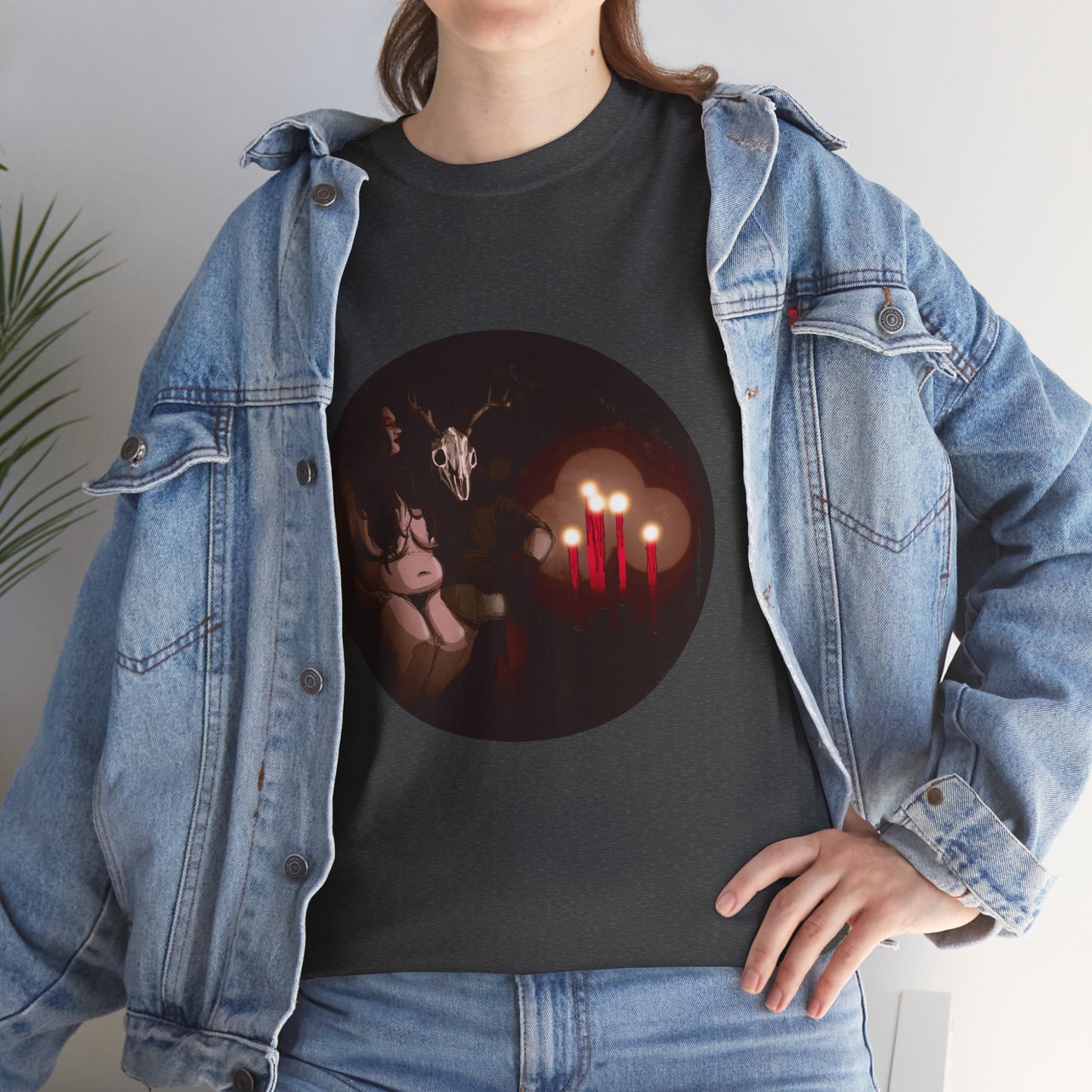 Deer Daddy Series 9: Candlelight Unisex Heavy Cotton Tee