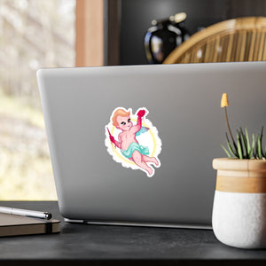 Cupid Kiss-Cut Vinyl Decal