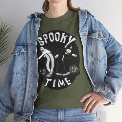 Spooky Time Unisex Heavy Cotton Tee