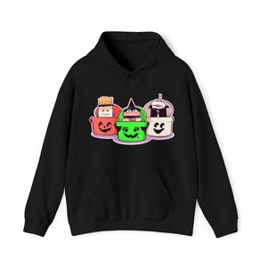 Spooky Fast Food Unisex Heavy Blend Hooded Sweatshirt