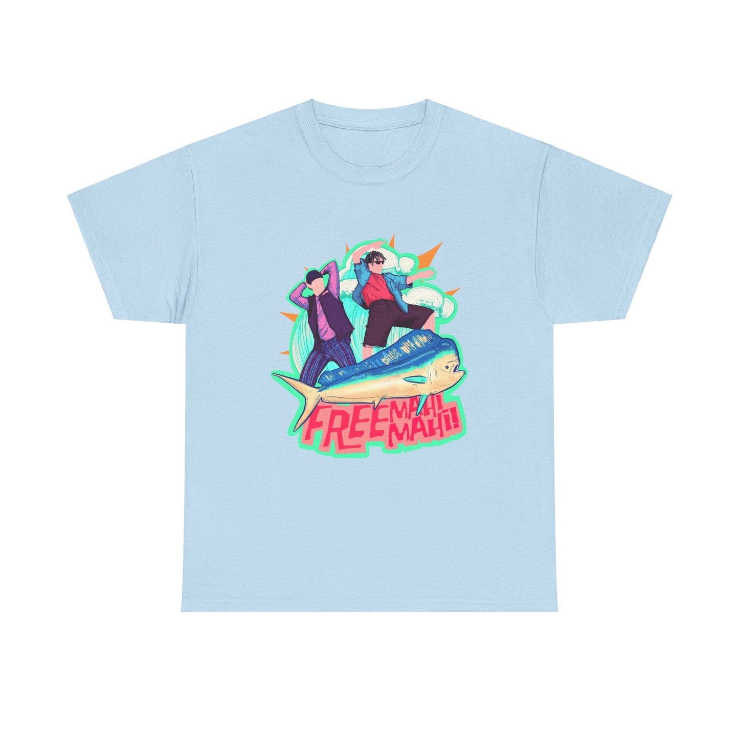 Free Mahi Mahi Unisex Heavy Cotton Tee