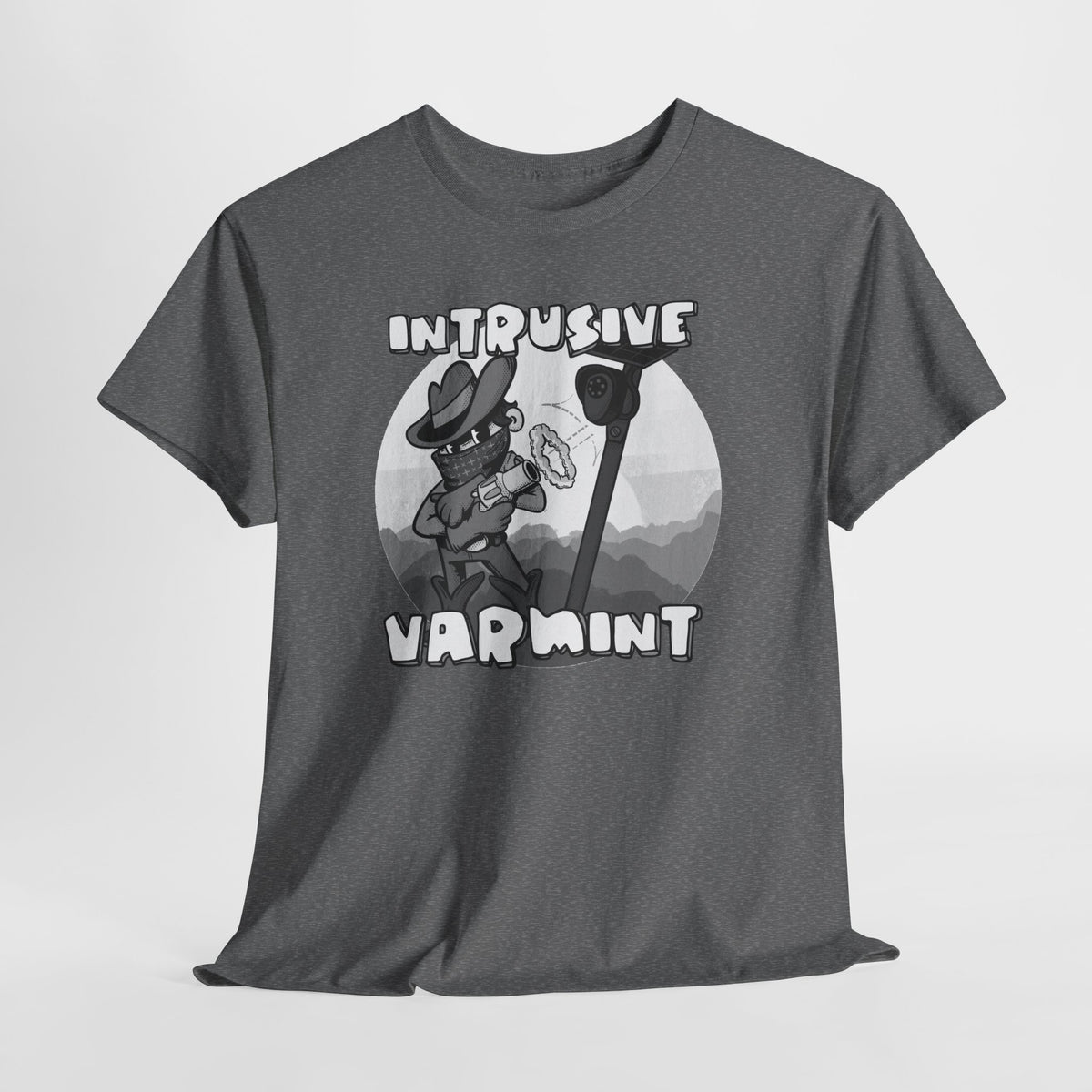 Intrusive Varmint Unisex Heavy Cotton Tee