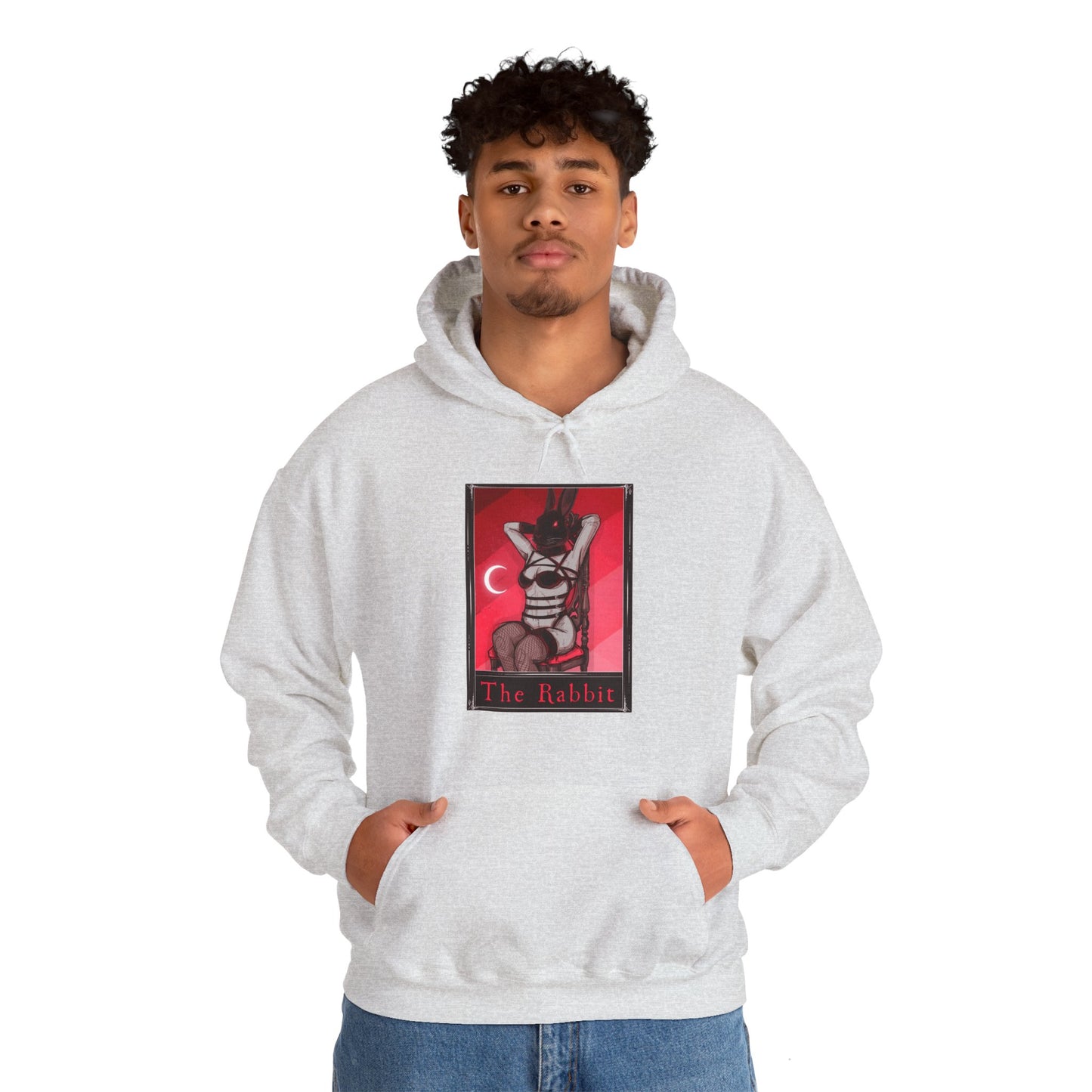 The Rabbit Tarot Unisex Heavy Blend Hooded Sweatshirt