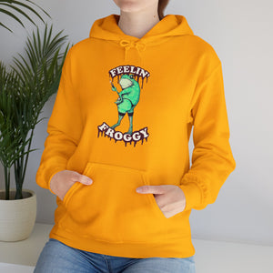 Feelin Froggy Unisex Heavy Blend Hooded Sweatshirt