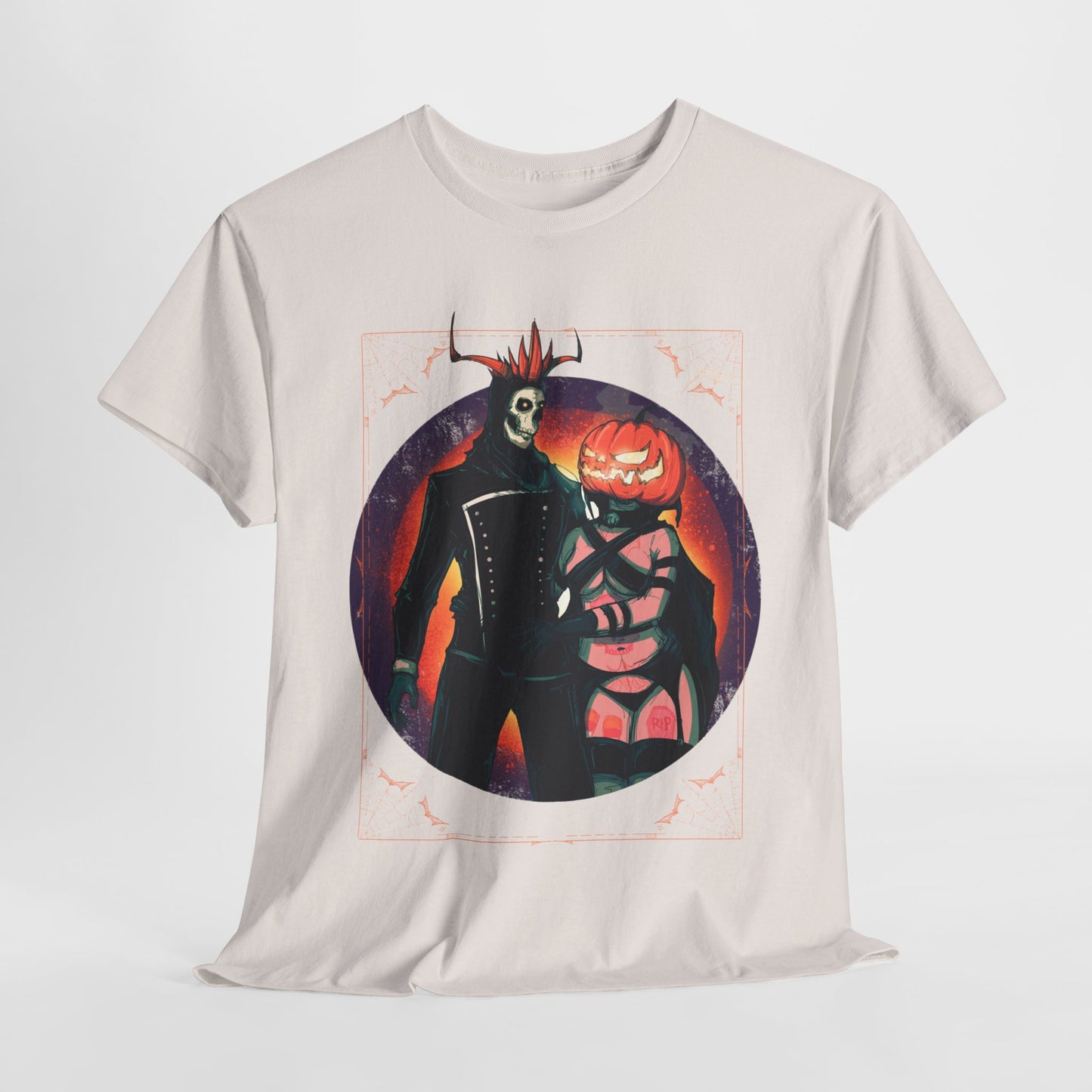 Pumpkin King & Queen Unisex Heavy Cotton Tee