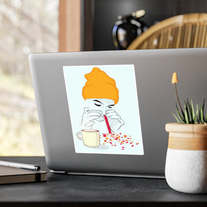 Fall Addict Kiss-Cut Vinyl Decal