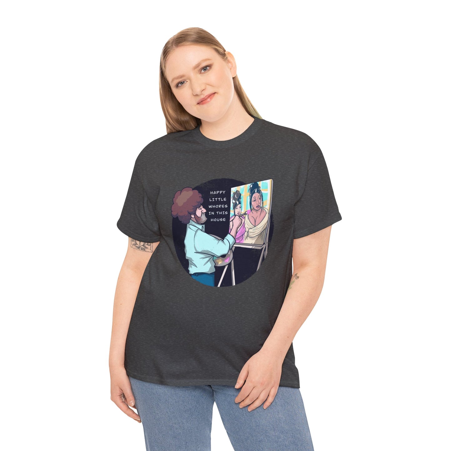 Wet Ass Paint Unisex Heavy Cotton Patreon Tee