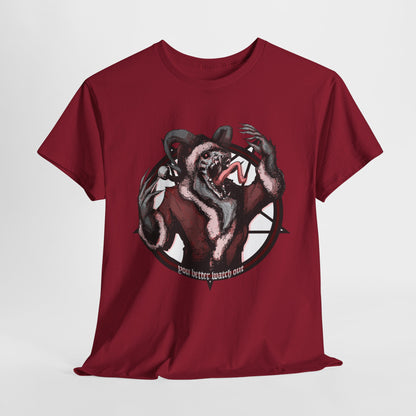 You Better Watch Out Unisex Heavy Cotton Tee