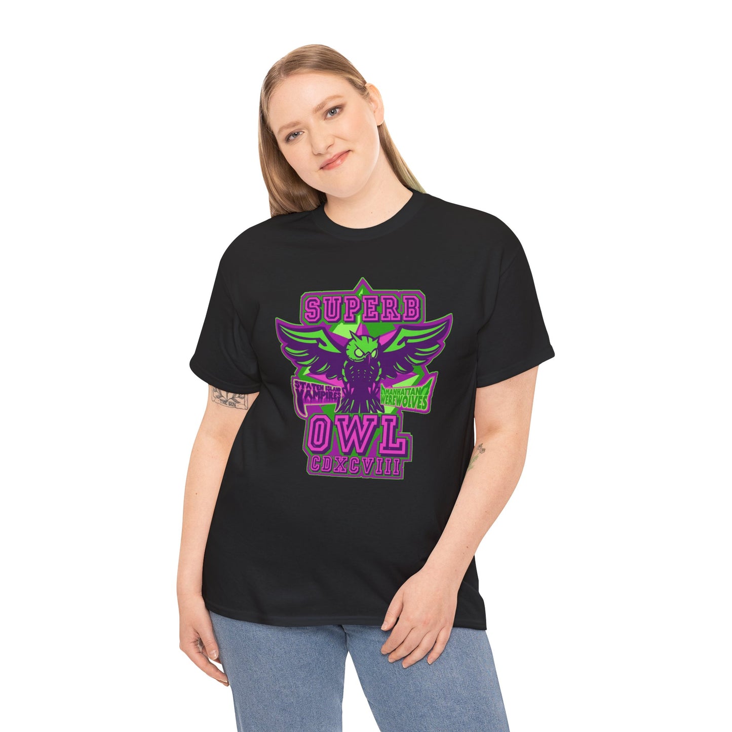 Superb Owl Unisex Heavy Cotton Tee