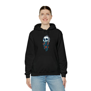 Elemental Skull Ocean Unisex Heavy Blend Hooded Sweatshirt