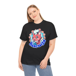 Lil Biscuits Cat Bakery Unisex Heavy Cotton Tee