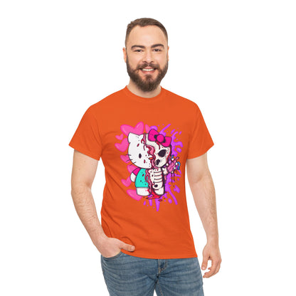 Zombie Kitty Unisex Heavy Cotton Patreon Tee