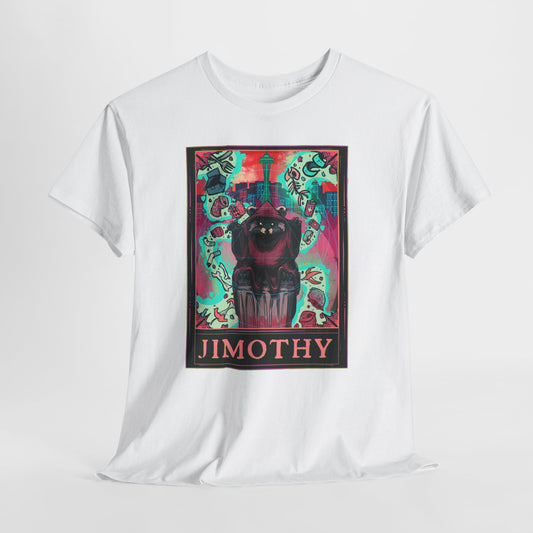 Trash Wizard Jimothy Tarot Unisex Heavy Cotton Tee