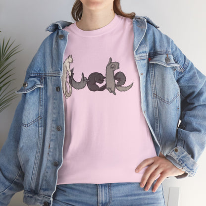Sleeping Cats Unisex Heavy Cotton Tee