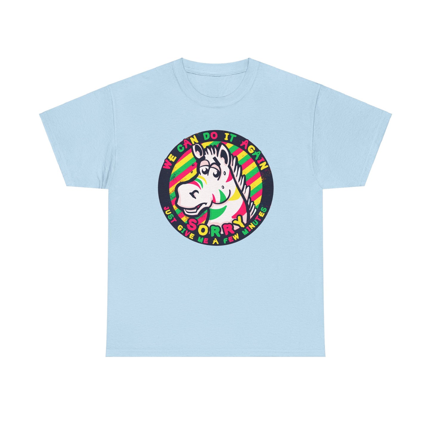 Premature Zebra Unisex Heavy Cotton Tee