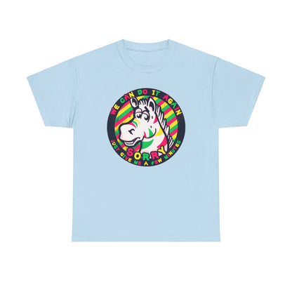 Premature Zebra Unisex Heavy Cotton Tee