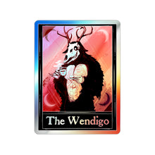 The Wendigo Tarot Holographic Die-cut Stickers
