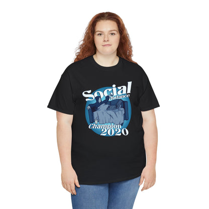 Social Distance Champion Unisex Heavy Cotton Tee