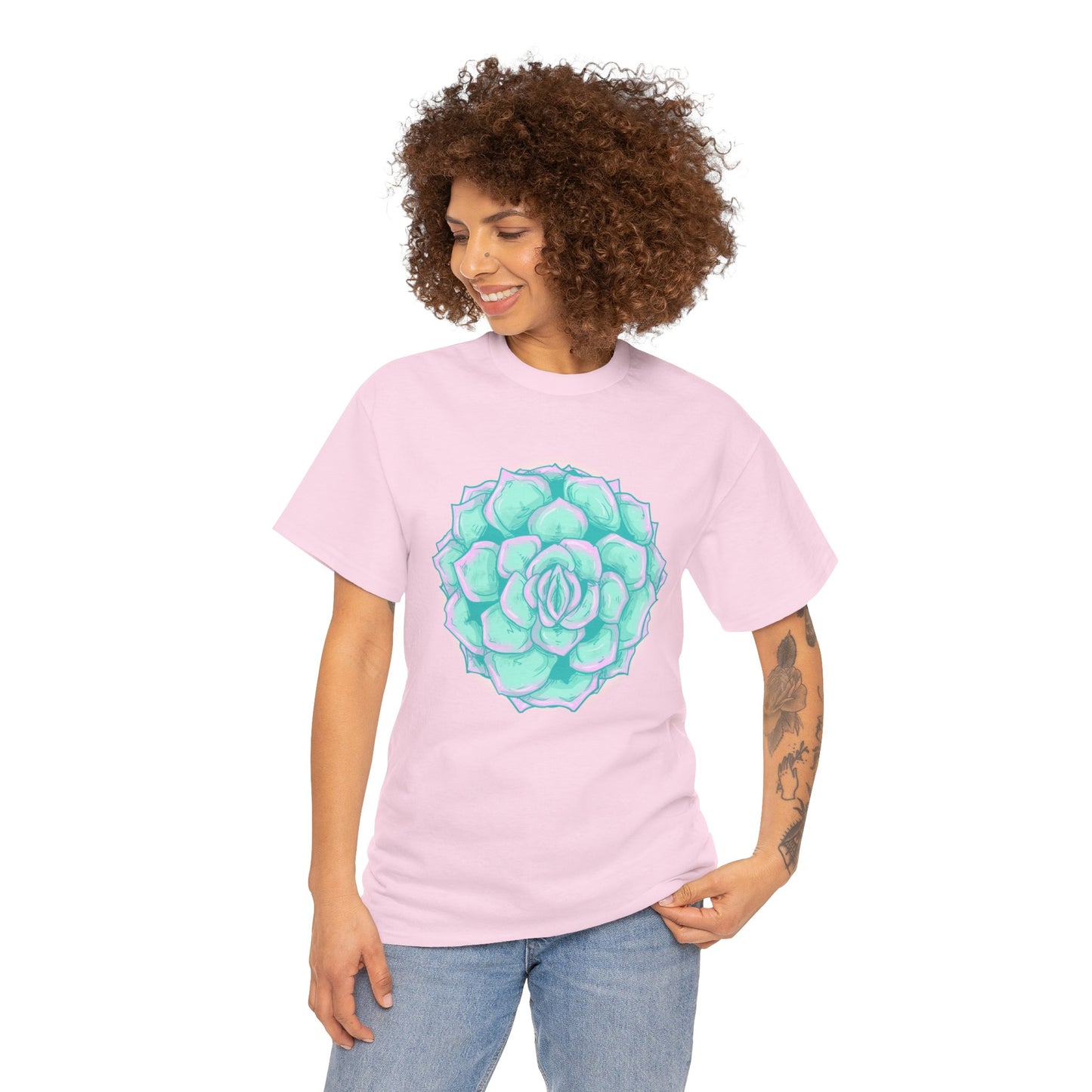 Succulent Unisex Heavy Cotton Tee