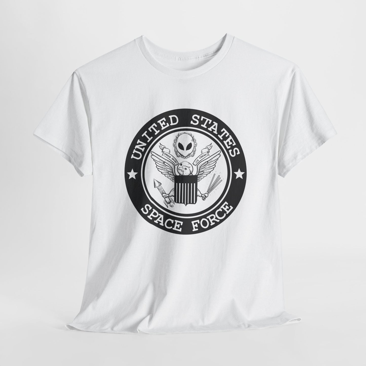 United States Space Force Unisex Heavy Cotton Tee