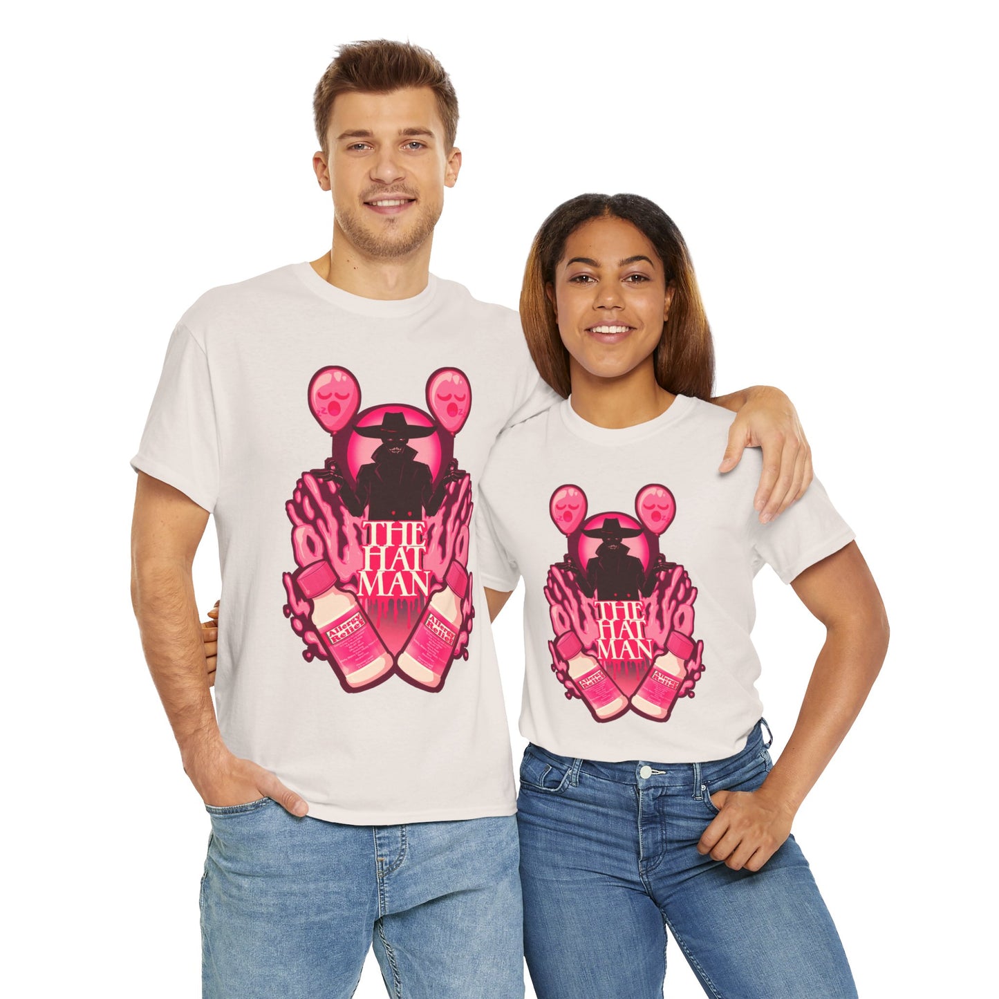 The Hat Man Unisex Heavy Cotton Tee