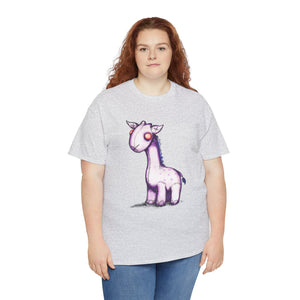 Plushie Giraffe Unisex Heavy Cotton Tee