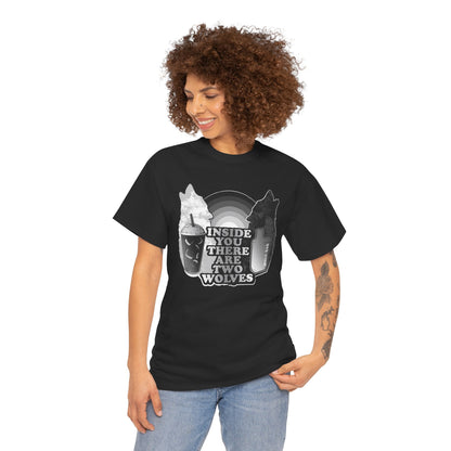 Two Wolves Unisex Heavy Cotton Tee