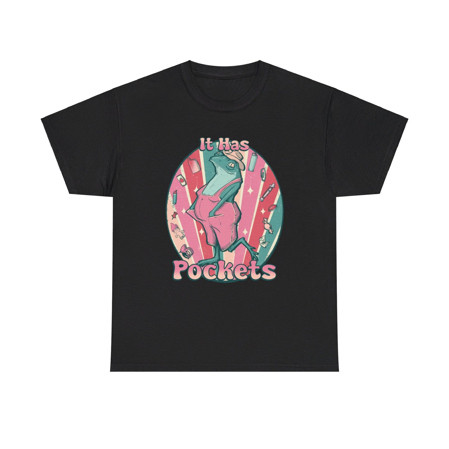 It Has Pockets Unisex Heavy Cotton Tee