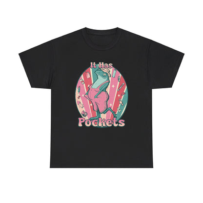 It Has Pockets Unisex Heavy Cotton Tee