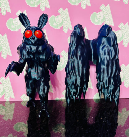 Terrifying Mothman 3D Print Statue