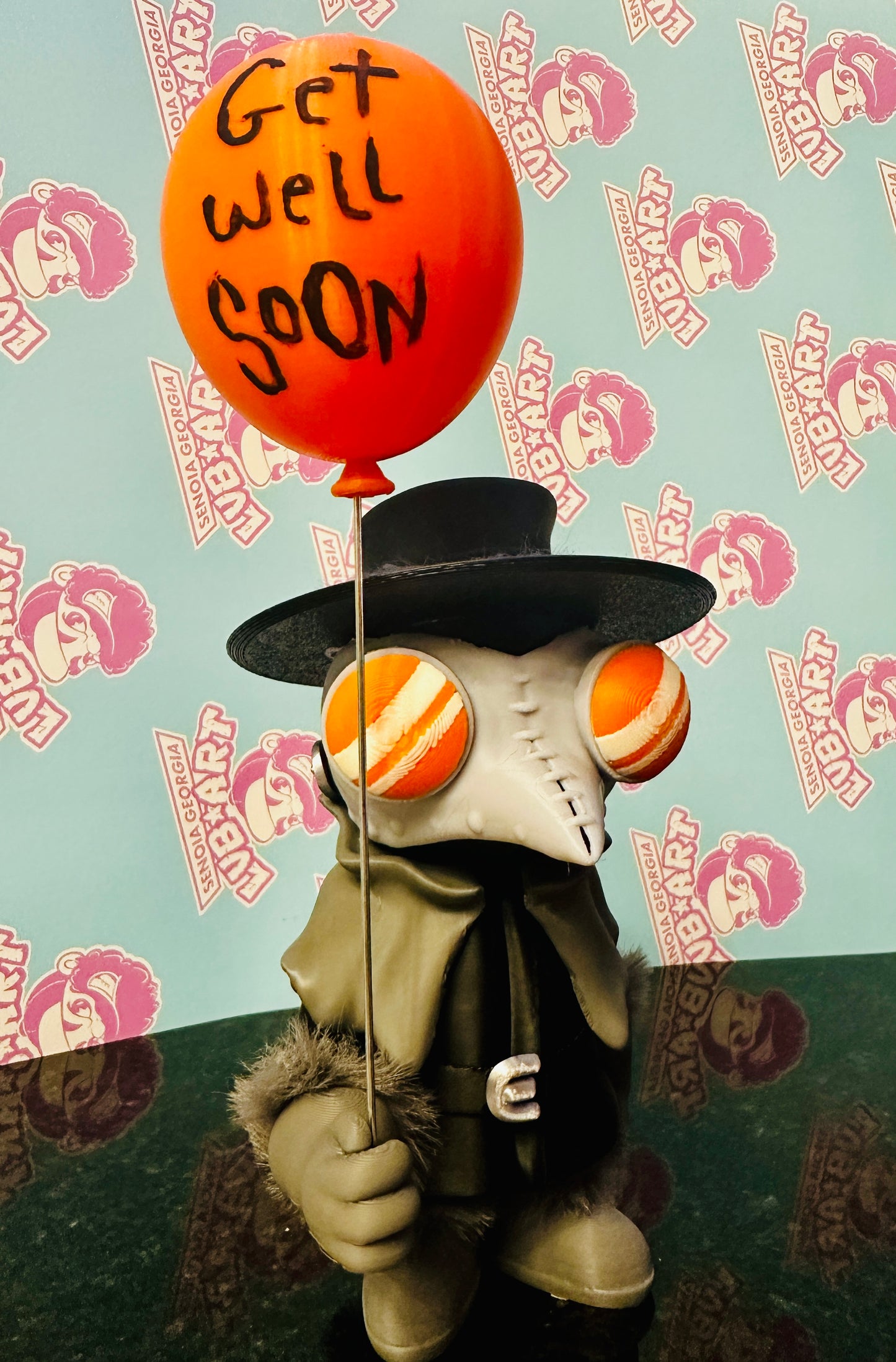 Lil Plague Doctor 3D Printed Figure