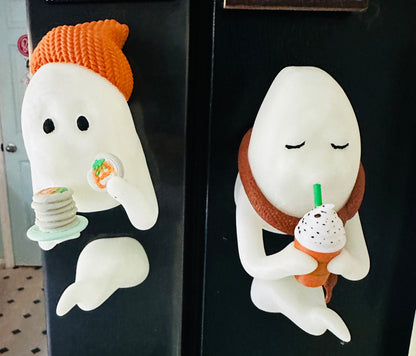 Fridge Frights Fall Glow 3D Print Fridge Magnets (Cookies & PSL)