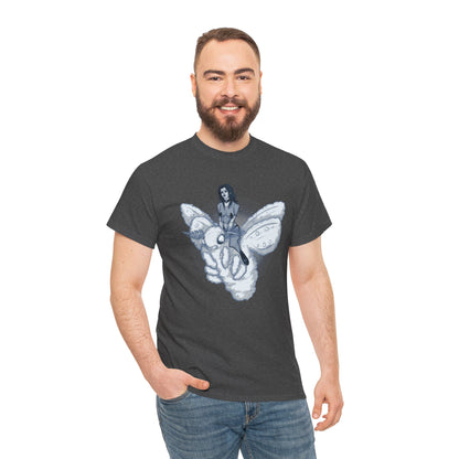 Goth On A Moth Unisex Heavy Cotton Tee