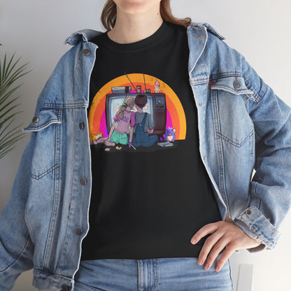 First Kiss Unisex Heavy Cotton Tee
