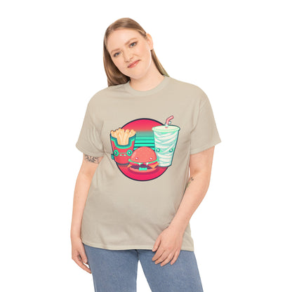 Spooky Fast Food Unisex Heavy Cotton Tee
